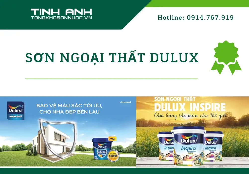 Sơn Dulux: Tính năng, sản phẩm và ưu điểm nổi bật