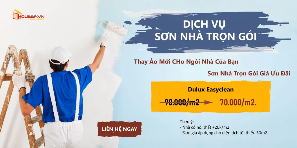 Dịch vụ sơn nhà trọn gói